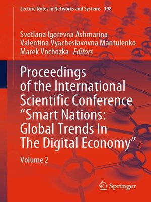 cover image of Proceedings of the International Scientific Conference "Smart Nations